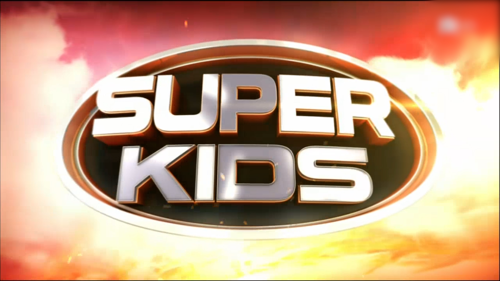 Carton-titre de l'émission "Super Kids" (M6).